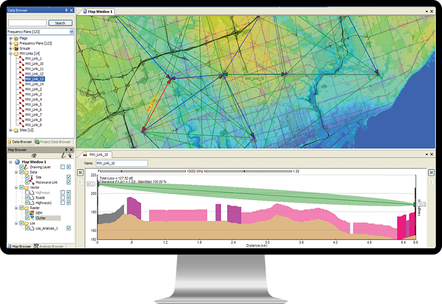 Ellipse Infovista Программный комплекс планирования беспроводных сетей