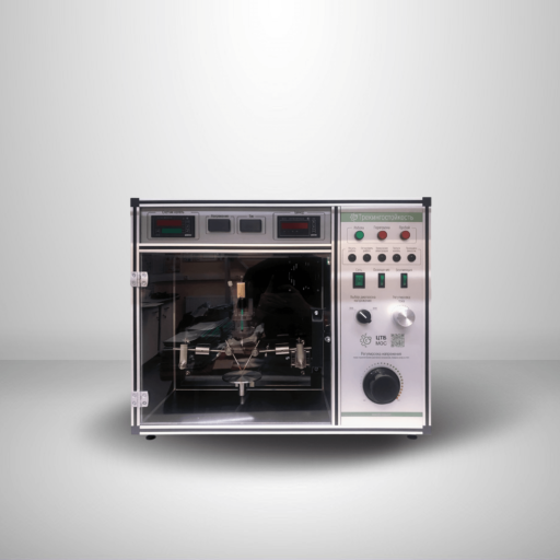 УСТАНОВКА ДЛЯ ПРОВЕРКИ СТОЙКОСТИ К ОБРАЗОВАНИЮ ТОКОВЕДУЩИХ МОСТИКОВ (ТРЕКИНГОСТОЙКОСТЬ)