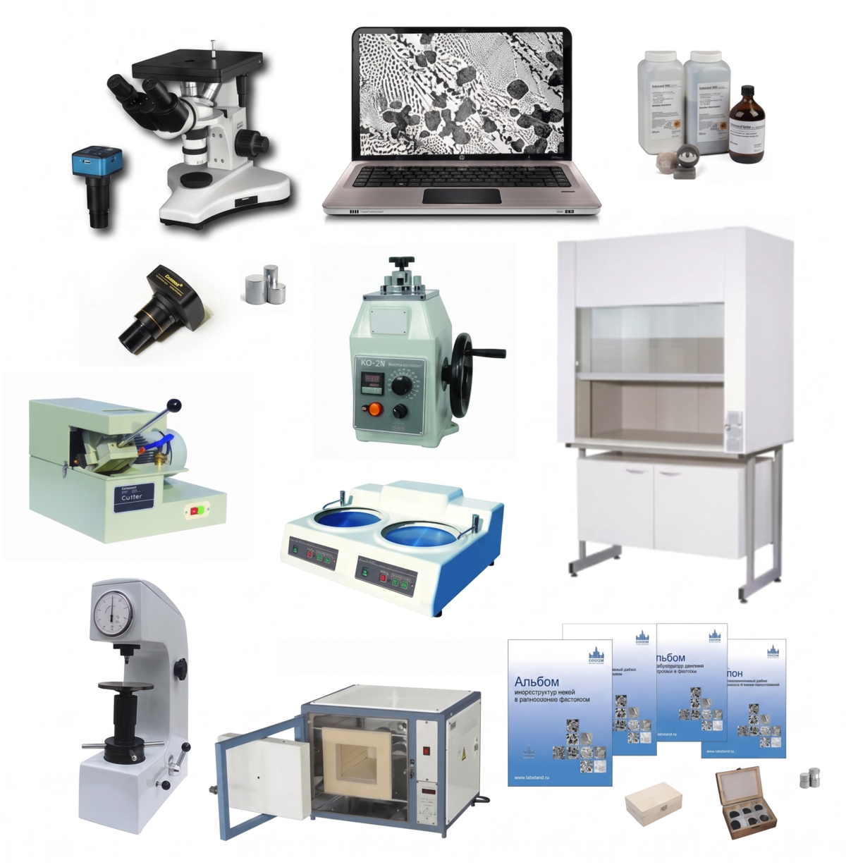 Типовой комплект учебного оборудования “Лаборатория металлографии”. Комплектация №3