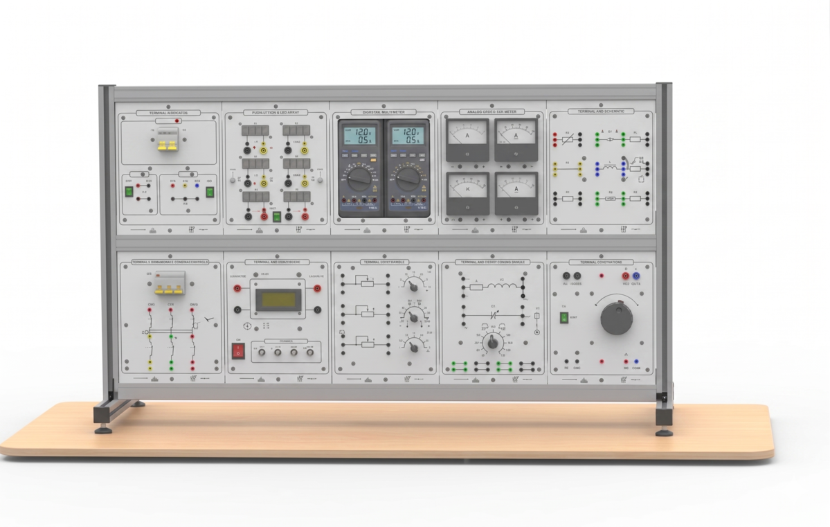 Типовой комплект учебного оборудования «Электрические цепи», исполнение настольное ручное, ЭЦ-НР