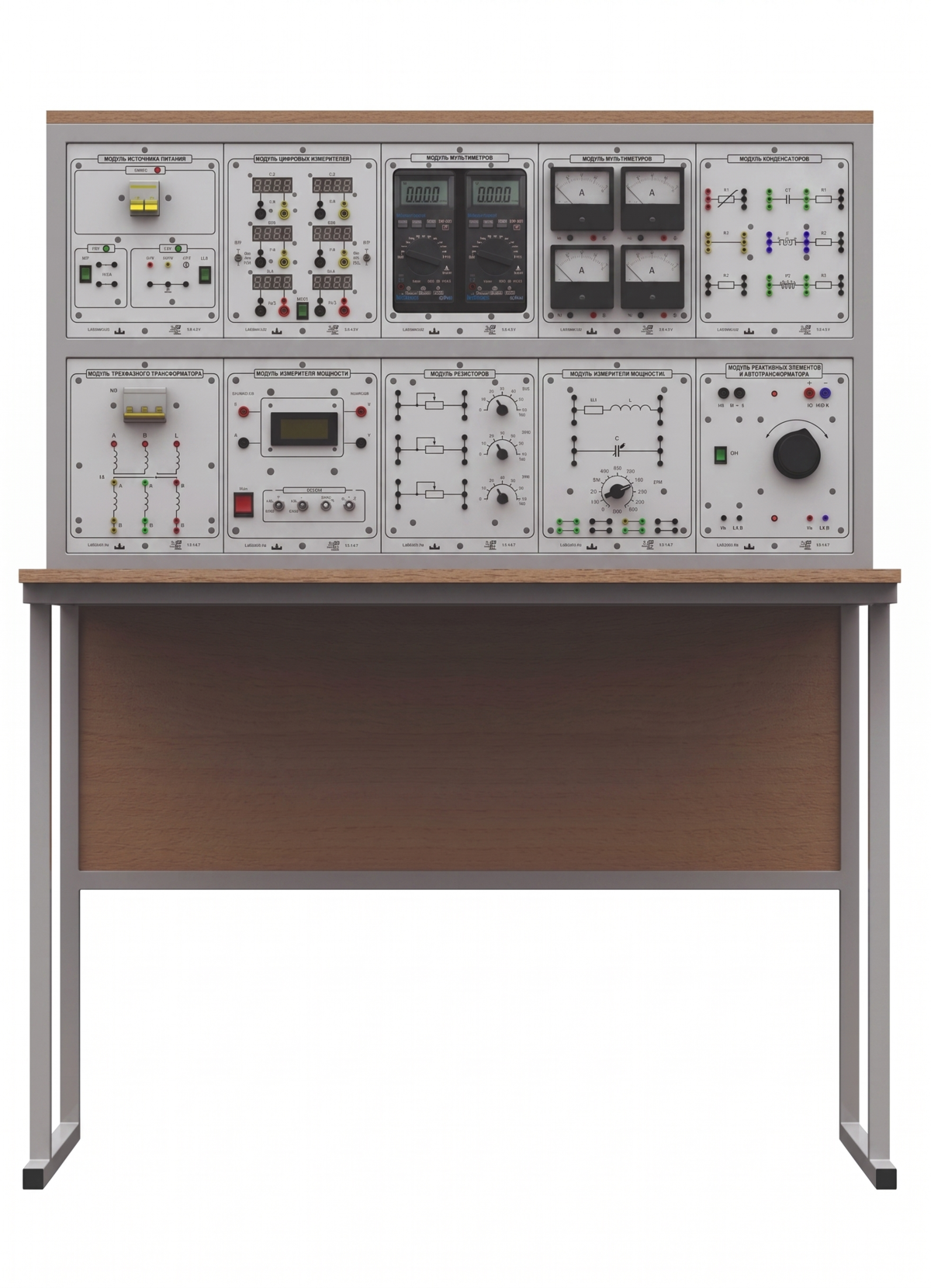Типовой комплект учебного оборудования «Электрические цепи», исполнение стендовое ручное, ЭЦ-СР
